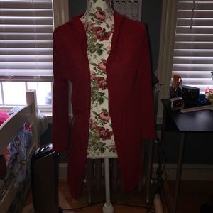 Red lightweight sweater